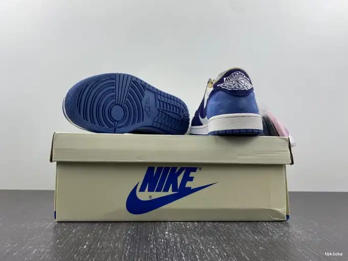Reps TBK X JORDAN TRAVIS CUSTOM AIR 1 DM7866-808 SCOTT 0520